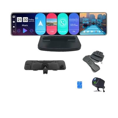 China 12inch Android 8.1 Android 8.1 12 Inch 4G Car Rear View Mirror 4G+32G Stream Media GPS Navi Dash Cam Dual 1080P Car Dvr ADAS Night for sale