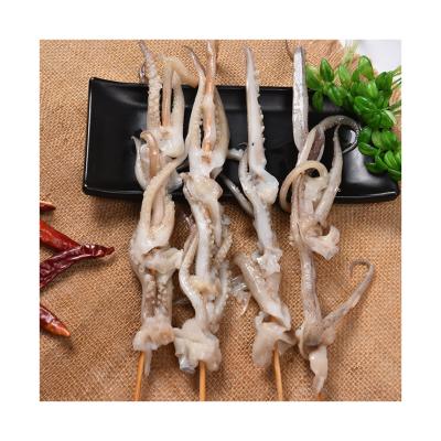 China NATURE factory direct sale delicious fresh squid dragon beard skewers safe and healthy squid skewers for sale