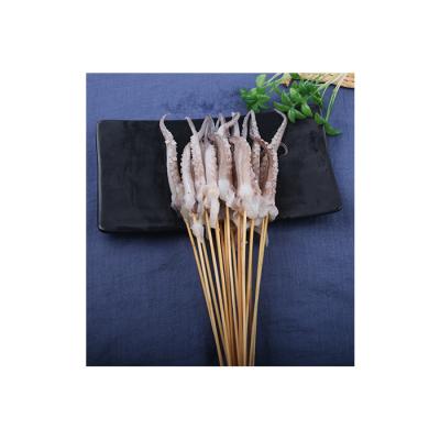 China NATURE Seafood Best Seller Outdoor BBQ Skewers Fresh Frozen Squid Skewers for sale