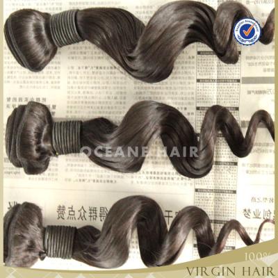 China Brazillian Hair Bundles Natural Ocean Brazilian Hair Bundles Loose Weave, Double Drawn Hair Extensions Supplies for sale