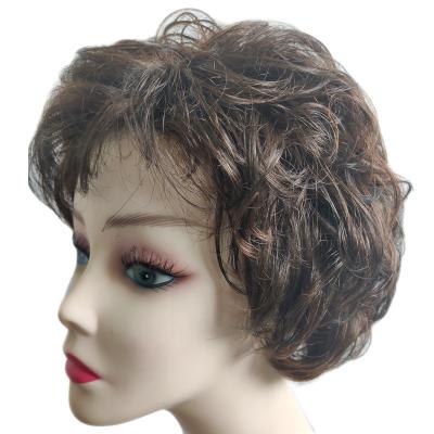 China 2020 New Super Wave Fashion Synthetic Short Cut Wigs For Party for sale