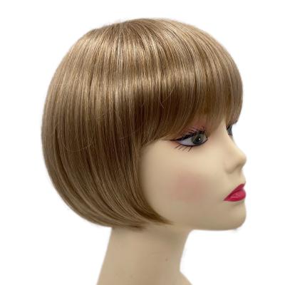 China Hot Selling Natural Women's Short Synthetic Fiber Wigs Alibaba Wig Seller for sale