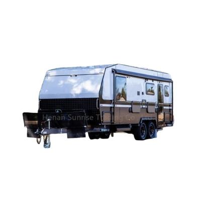 China 22ft luxury rv travel trailer for sale pop up offroad trailer camper caravan camper travel trailers caravan trailer for sale