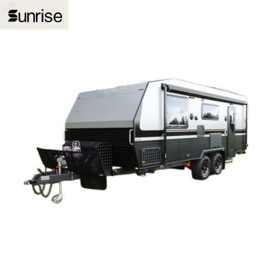 China Travel Trailer Camping Trailer 4x4 RV Camper Caravan Offroad Camper Trailer Off Road Campers Offroad Caravan for sale