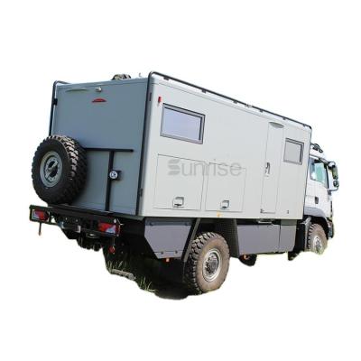 China Travel Trailer Customized 18 20ft Isuzu On 4x4 Camper Slide In Truck Box Camper Expedition Vehicle Truck Camper Shell Truck for sale