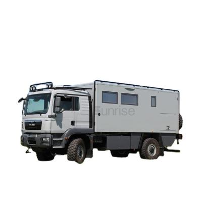 China Travel Trailer Truck Camper Box Pickup Slide On Land Based Truck Van Shell 4x4 Camper Caravan Fiberglass Aluminum Motorhomes Truck for sale