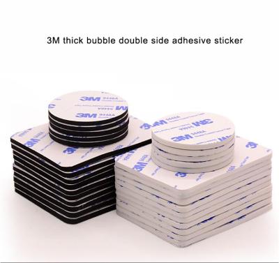 China Double Side Waterproof Custom Self Adhesive Foam Die Cut Tape Eva Sticker Die Cutting 3M Sticker for sale