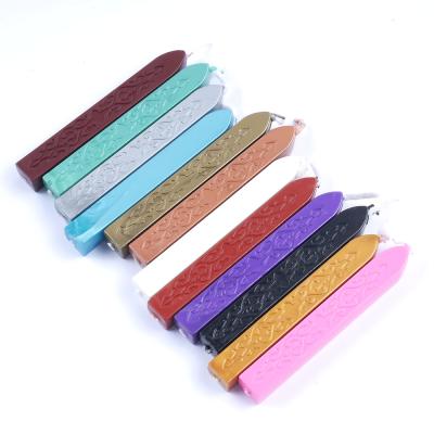 China Envelope Card Antique Sealing Wax Sticks With Wick For Retro Vintage Wax Seal Stamp for sale