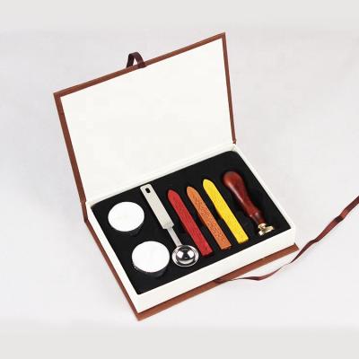 China Retro School Office Business Gift Sealing Wax Seal Gift Box Set Wedding Invitation for sale