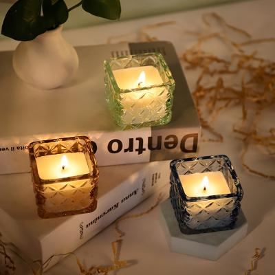 China New Home Decoration 100% Natural Luxury Scented Soy Wax With Glass Jars Private Label Scented Candle Wholesale for sale