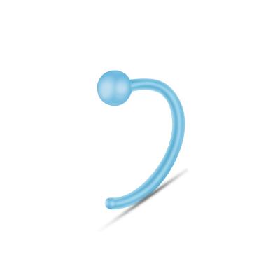 China Cute Body Jewelry Wholesale C Round Nose Piercing Stud for sale