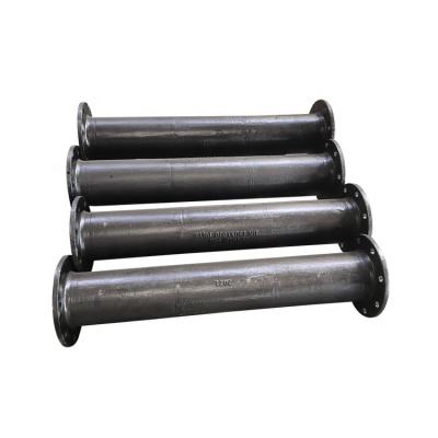 China Potable Water / Wastewater Drinking Water Internal Cement Lining External Zinc Two Ends Flanged 100mm Ductile Iron Pipe for sale