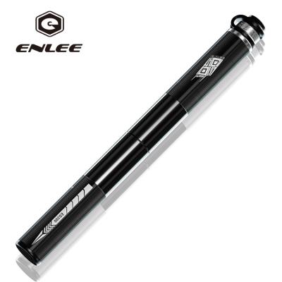 China ENLEE AV/FV Mountain Bike Pump Road Bike Tire Pump Portable Bicycle Compressor with Air Pressure Gauge for sale