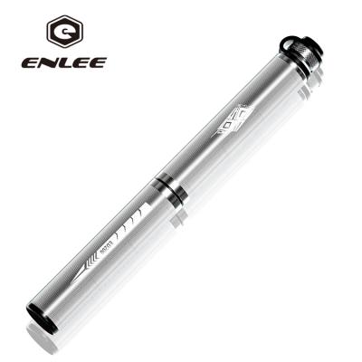 China ENLEE Aluminum Alloy Portable CNC Bike Compressors Mountain Bike Road Bike Upright Pumps for sale