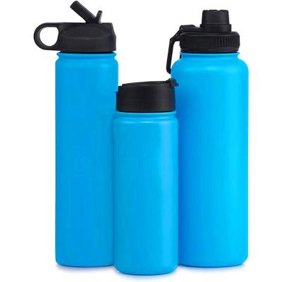 China PORTABLE Double Wall Insulated 18/8 Stainless Steel Water Bottle Thermos Bottle Sport Water Bottle for sale