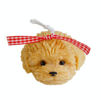 China Cute Instagram Cartoon Teddy Dog Scented Candle Can Be Customized Soy Wax Teddy Dog Shaped Scented Candle for sale