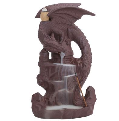 China New Design Chinese Incense Pterosaur Censer Home and Office Decoration Backflow Incense Holder for sale