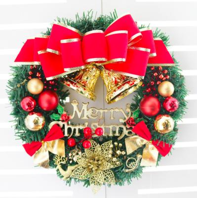 China High Quality Handmade Christmas Wreath Wholesale Decorative Home Decoration Christmas Wreath for sale