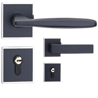 China Factory price good quality durable full range of various color iron panel handle aluminum door locks for sale