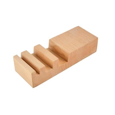 China Uweld Sustainable Maple Wooden Cutting Board Rack Kitchen Rack for sale