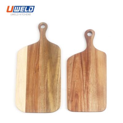 China Uweld Sustainable Kitchens Customized Wood Cutting Board for sale