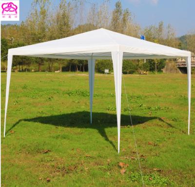 China Waterproof Outdoor Garden Display 3x3M PE Gazebo Marquee Canopy Canopy Party Wedding Tent White for sale