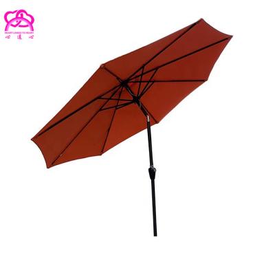 China 2.7m/3m Modern Garden Umbrella Aluminum Steel Parasol, 9 Feet Large Size Garden Umbrella UV50+ Protection Sun Patio for sale