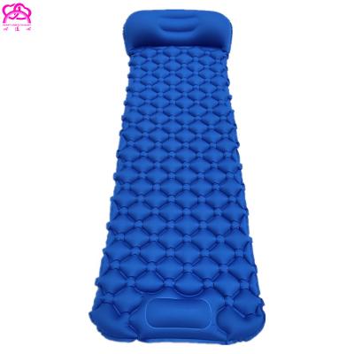 China Lightweight Outdoor Wholesale Self Inflating Single Tent Sleep Pad With Attached Sit Customized Waterproof OEM Customized PVC Camping for sale