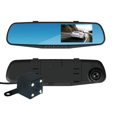 China Hot Selling Bluetooth Dual Lens 4.3inch Dash Full HD 1080P Cam Car DVR Camera DVR for sale