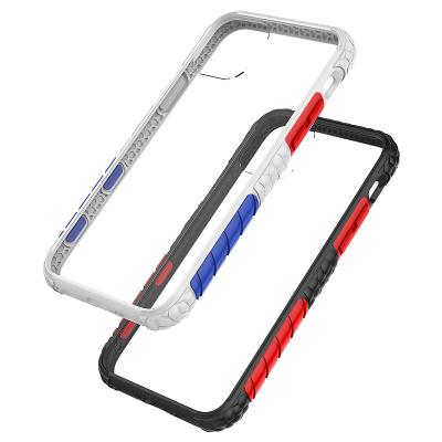 China Hot Selling Shockproof TPU+PC 2 in 1 Extreme Sports Transparent Shockproof Mobile Phone Protective Shell Cover For iPhone 11 Pro Max for sale