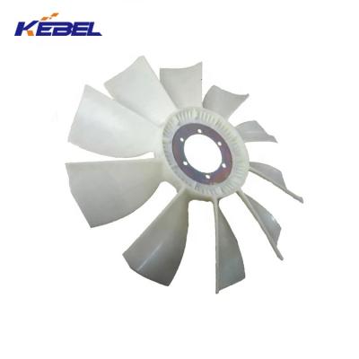 China Hot Sale R210-5 Plastic Engine Parts Fan New D6BT Excavator Engine Running Fan Blade for sale