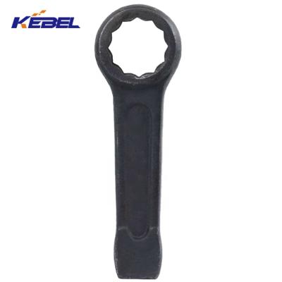 China Wholesale Machinery Repair Shops Hot Sale OEM Steel Ring Spanner 75# Ring Wrench For Hyundai Excavator for sale