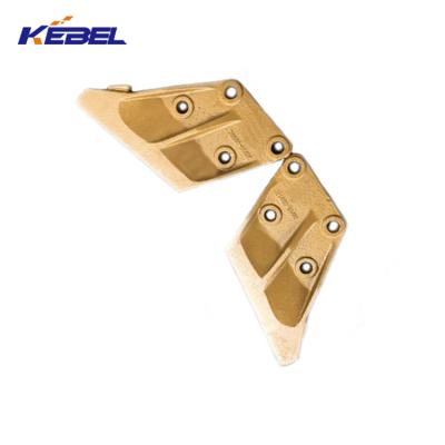 China R010-4090 machinery repair shops sand casting blade grader excavator spare parts bucket teeth side cutter for crawler for sale