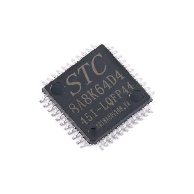 China New STC8A8K64D4-45I-LQFP44 LQFP-44 standard original STC8A8K64D4-45I-LQFP44 microcontroller-MCU IC chip of STC8A8K64D4-45I-LQFP44 for sale