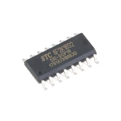 China Original STC8F2K16S2-28I-SOP16 standard new in stock microcontroller MCU IC SOIC-16 STC8F2K16S2-28I-SOP16 IC Chip Integrated Circuit for sale