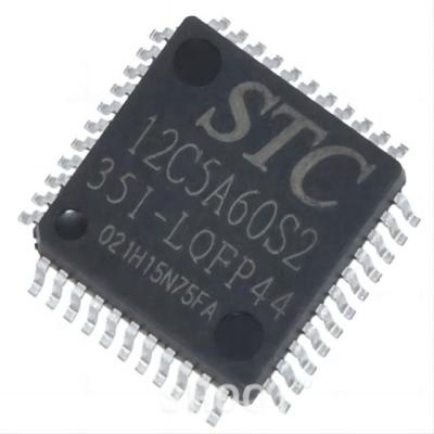 China Original standard new in stock microcontroller MCU IC PLCC-44 STC12C5A60S2 IC Chip Integrated Circuit for sale