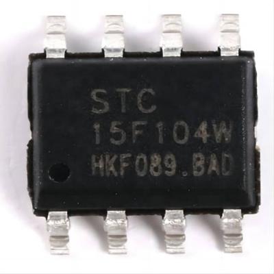 China New new standard original STC15F STC15F104W-35I microcontrollers MCU SOP-8 STC15F104W standard integrated circuit for sale