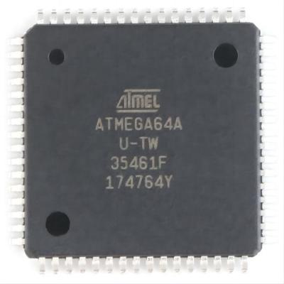 China Electronic Components Integrated Circuit ATMEGA64A-AU Standard IC Chip for sale