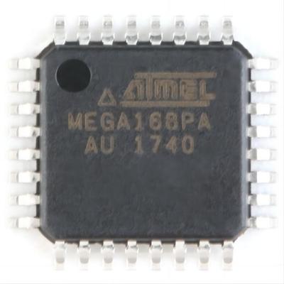 China New and original electronic components ATMEGA168PA-AU integrated circuit standard in stock IC ATMEGA168PA-AU for sale