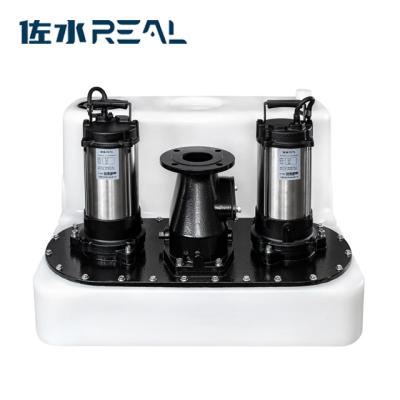 China Commercial Buildings REALIFT L1500 Macerator Pump  Sewage Lifting Station for Domestic Basement Drainage for sale