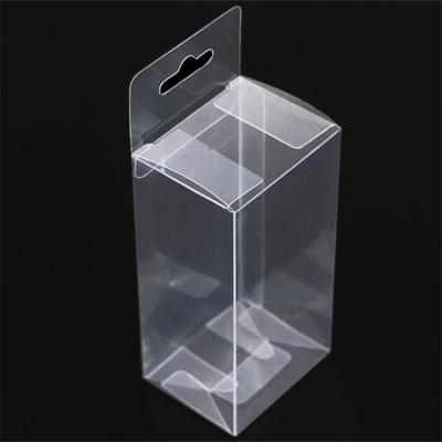 China Wholesale Recyclable Clear Transparent PET Pvc Foldable Plastic Box With Your Design for sale