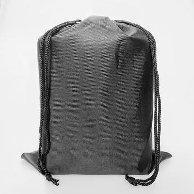 China Eco-Friendly Drawstring Backpack Water Resistant String Bag Sports Sack Pack Gym Bag With Side Pocket For Men Women for sale