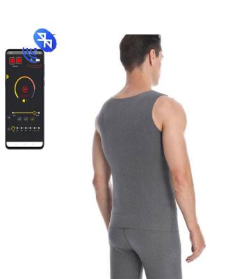 China High Quality Viable Thermal Electronic Unisex Heating Heated Vest Underwear With Battery Pack Heated Socks For Men Remote for sale