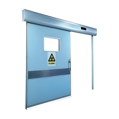 China Fire Protection Steel Customizable Colors Fireproof Clean Room Interior Doors Automatic Sliding Door for sale