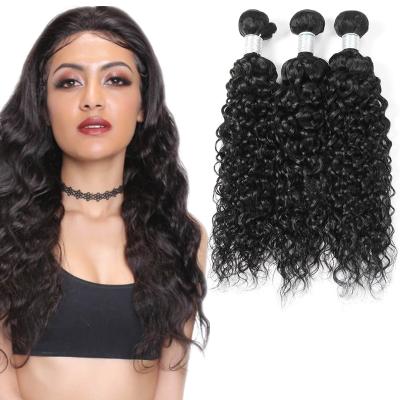 China Water Wave Wave Hair Bundles For Virgin Peruvian Wholesale Cuticle Aligned Hair Extension for sale