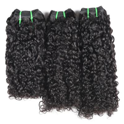 China 8-30 Inch Unprocessed Cuticle Aligned 100% Raw Virgin Water Wave Peruvian Human Hair In Stock for sale