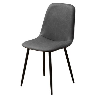 China Easy To Manage Manufacturer Design High Quality Backrest Chair Upholstered Iron Cafe Dining Chair for sale