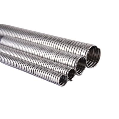 China Flexible Corrugated Stainless Steel Tube Hose Pipe Corrugated Conduit for sale