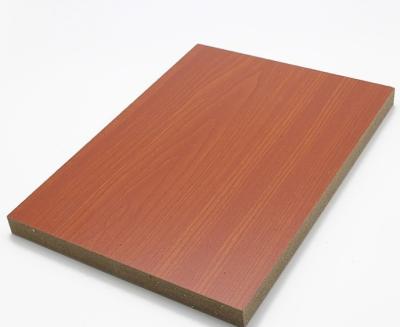 China Customizable Wholesale Hardwood Moisture Proof For Furnichure Melamine Laminated MDF for sale