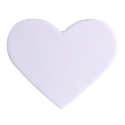 China Viable Heart Shape Gifts Promotion Blank Tile Coasters For Sublimation With Custom Designs for sale